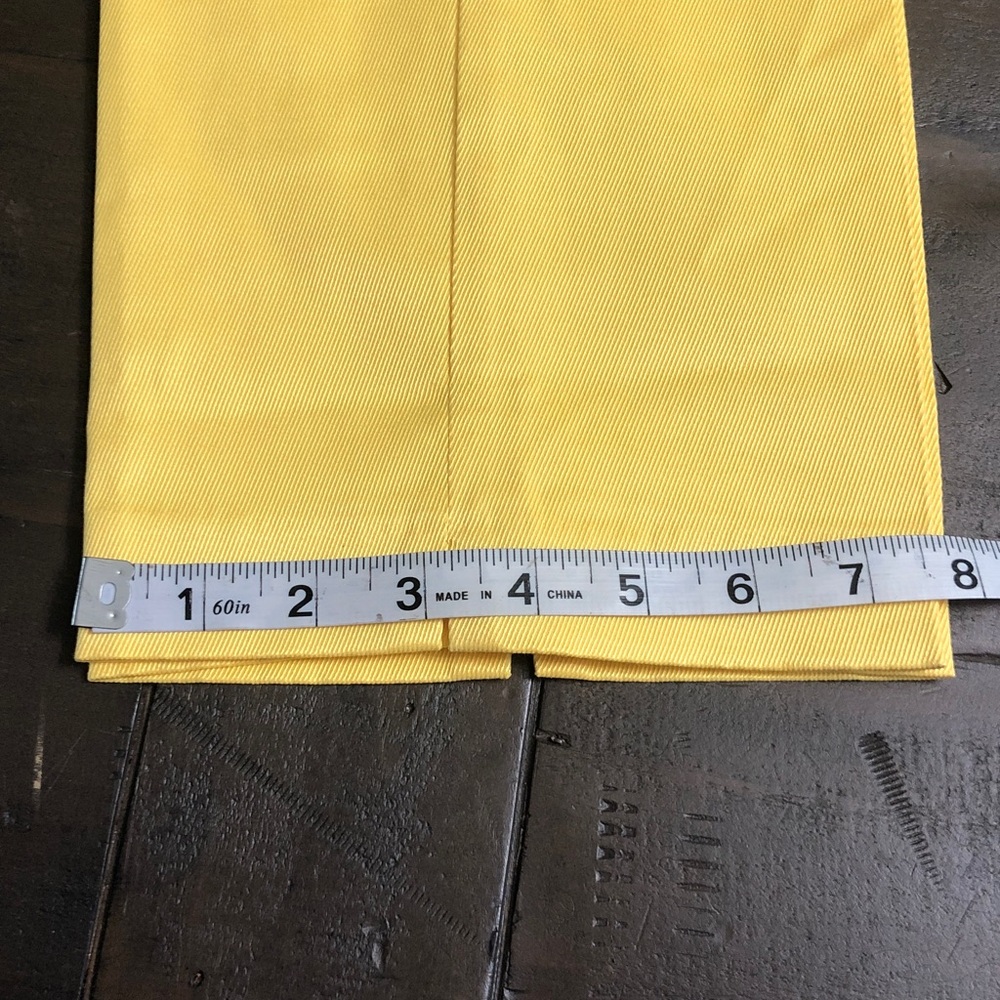 7th avenue women yellow pants - Picture 13 of 16